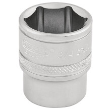 6 Point Imperial Socket, 3/8"" Sq. Dr., 3/4""