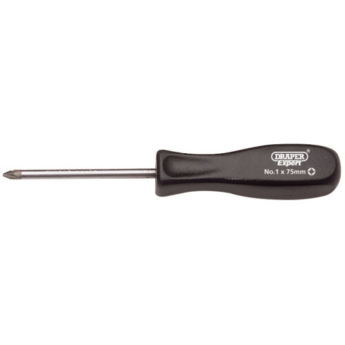 Draper PZ Type Mechanic's Screwdriver, No.1 x 75mm