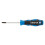 Draper Soft Grip PZ TYPE Screwdriver, No.1 x 75mm 2