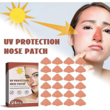 Outdoor Nose Plaster Sun Nose Patch Outdoor Nose Strips Nose Protection Sun Protection for Summer Sports Sun Protection Nose Strips 48pcs