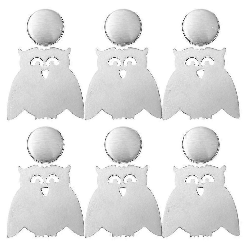 Set of 6 magnetic tablecloth clips for dining room table decoration