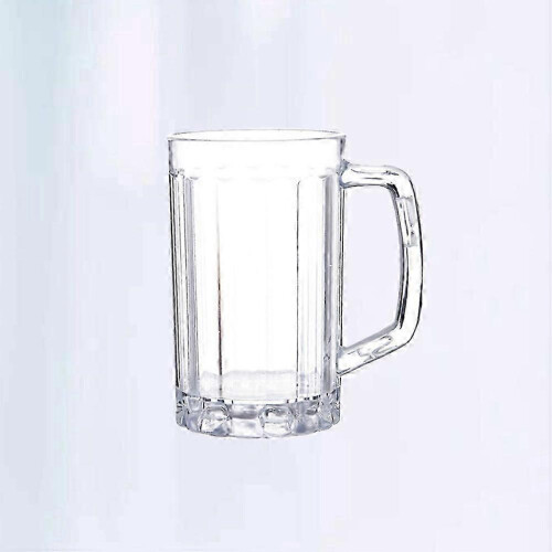 Acrylic beer mug with handle, 540 ml 2
