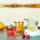 100 Pack 255ml Gold Rim Plastic Cups, Clear Rigid Disposable Cups, Bulk Plastic Cups 4