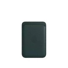 (KB-Forest Green) For IPhone 16 15 12 13 14 Pro Max Plus Cases Cover Accessories-Original Apple Leather Magsafe Wallet Magnetic Card Holder Case