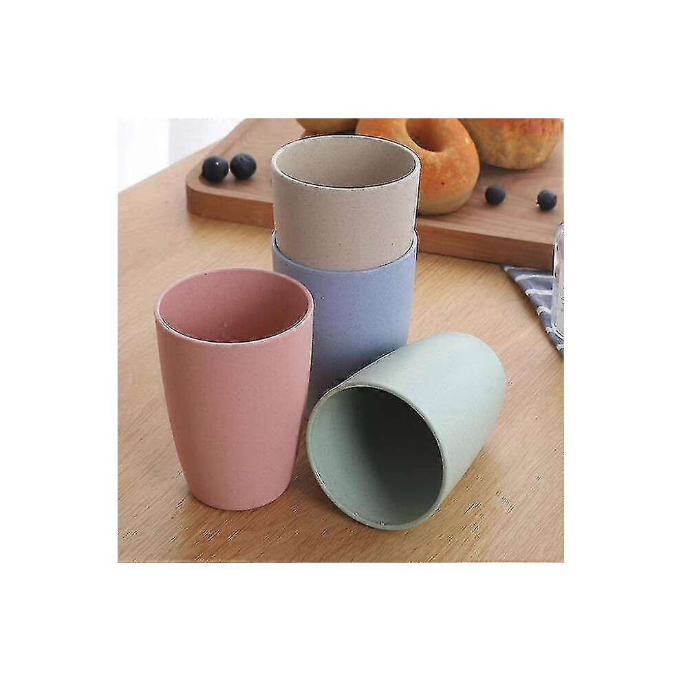 Reusable and eco-friendly unbreakable wheat straw cup