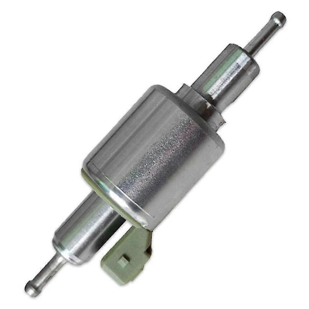 Kikidex (As Show, One Size) 12V Fuel Pump Diesel Auxiliary Heater Pump Diesel Inline Electric Fuel Pump