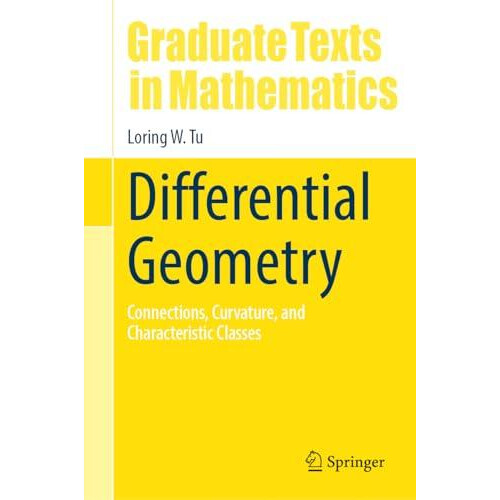 Differential Geometry by Loring W. Tu Hardcover Book