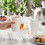 Pack of 100 disposable white paper cups for drinks, 35 cl 2