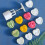 Pcs Non-Stick Mooncake Molds Easy Release ABS Heart Shaped Autumn Mooncake Molds 2