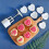 Pcs Non-Stick Mooncake Molds Easy Release ABS Heart Shaped Autumn Mooncake Molds 3