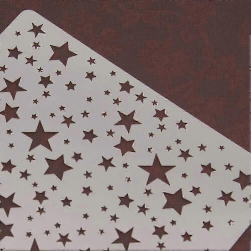 Drawing Stencil, Various Patterns, Hollow Out, for Painting, Scrapbooking, Cake Decorating (S01) 2