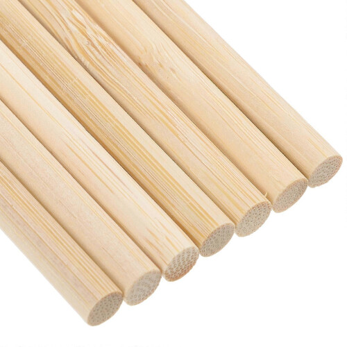 50 Pcs Tiered Cake Support Rods, Wooden Cake Dowels 2