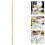 50 Pcs Tiered Cake Support Rods, Wooden Cake Dowels 2