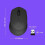 (Red) M280 2.4 GHz USB Bluetooth wireless mouse 4