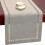 Handmade table runner, solid color, table decoration, 33 x 183 cm 1
