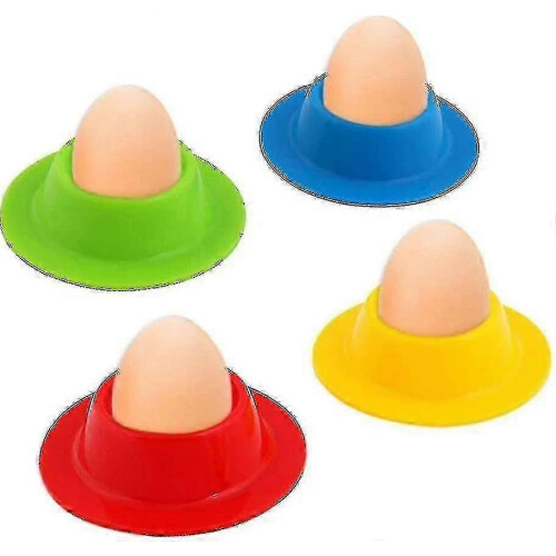 colorful silicone egg cups