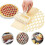 Set of 2 lattice pastry cutter rollers 3