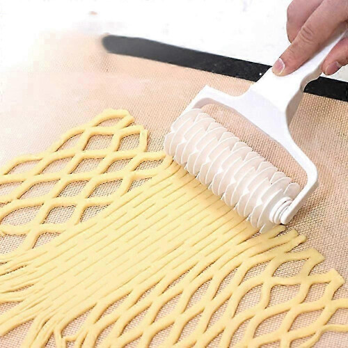 Set of 2 lattice pastry cutter rollers 1