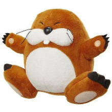 22cm Monty Mole P Toy Stuffed Animal Doll Soft Ant Like Mole Pie Cute for Boy Girls