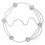 (Silver) Zilveren Vintage Haar Chain 5