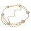 (Gold) Zilveren Vintage Haar Chain 2