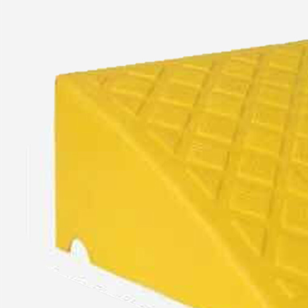 Uphill Speed Bumps Steps & Plastic 9Cm Parking Mat Black/Yellow 6931356591093