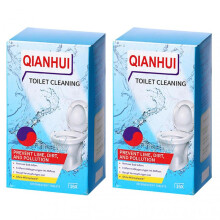 (2pcs) Powerful Toilet Cleaner for Descaling Deodorizing, Odor Free Toilet Deodorizer Tablets, Bathroom Odor Eliminating Tool, for Home Use