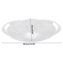 Clear Steamer Lid for TM6, TM5, TM31 Universal Replacement Lid for Food Processors in