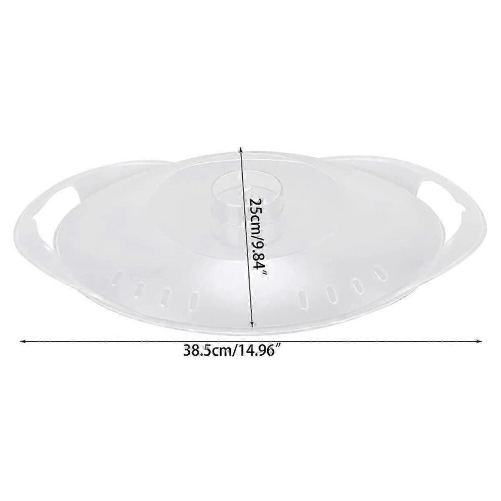 Clear Steamer Lid for TM6, TM5, TM31 Universal Replacement Lid for Food Processors in