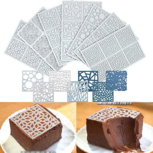 Flower Shape Cookie Cutters Biscuit Molds Icing Embossing Decorating Cake Tool 2