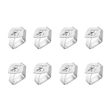 Silver Stainless Steel Windproof Tablecloth Clips