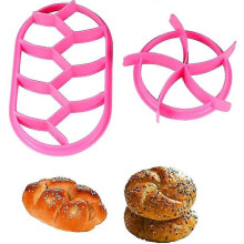 2-Piece Bread Press, Small Loaf, German Style Bread Roll, Plastic Bread Press Mold, Bread Press St