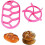 2-Piece Bread Press, Small Loaf, German Style Bread Roll, Plastic Bread Press Mold, Bread Press St 1