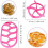2-Piece Bread Press, Small Loaf, German Style Bread Roll, Plastic Bread Press Mold, Bread Press St 3