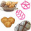 2-Piece Bread Press, Small Loaf, German Style Bread Roll, Plastic Bread Press Mold, Bread Press St 4