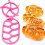 2-Piece Bread Press, Small Loaf, German Style Bread Roll, Plastic Bread Press Mold, Bread Press St 2