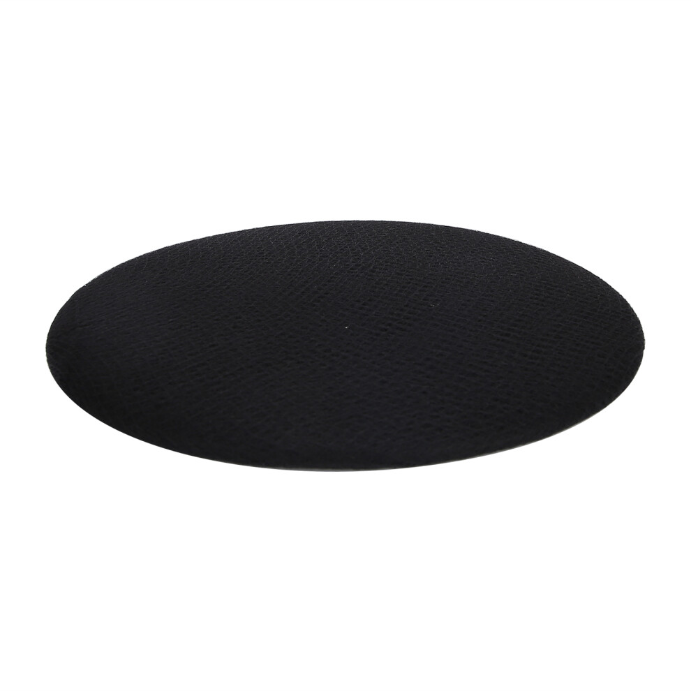 (Black) 144pcs Disposable Hairnet Nylon Breathable Mesh Net Black