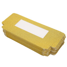 (Golden) 20-teilige Wimpernbox Papier-Organizer Gold