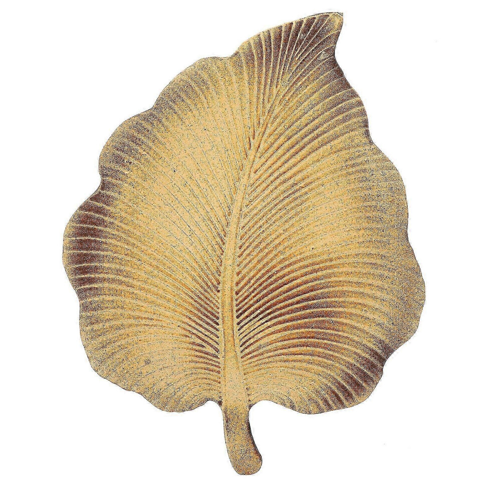 Leaf Shaped Wooden Plate, Candy Serving Dish, Dessert Tray, Leaf Shaped Costume Jewelry Tray