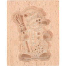 Wooden Cookie Cutter Press Type Biscuit Mold Baking Supplies Baking Mold