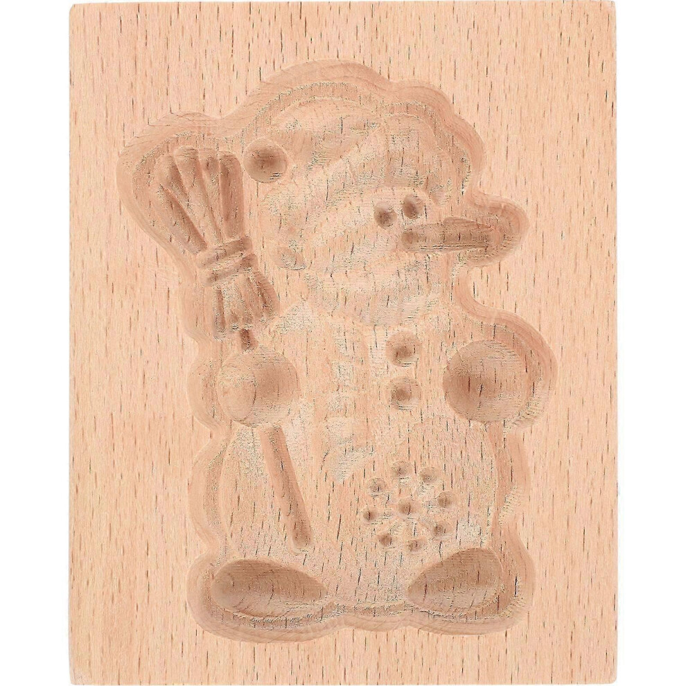 Wooden Cookie Cutter Press Type Biscuit Mold Baking Supplies Baking Mold
