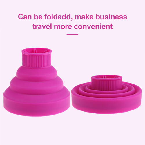 Collapsible Ionic Hair Dryer Diffuser Portable Lightweight Silicone 2