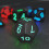 7Pcs Rechargeable LED Light Dice Set - Waterproof & Color Changing 12