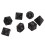 7Pcs Rechargeable LED Light Dice Set - Waterproof & Color Changing 9
