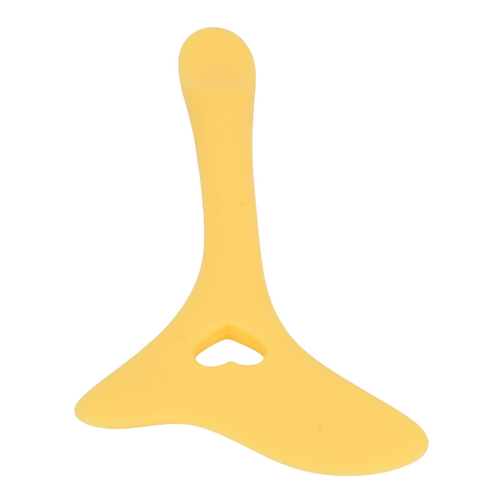Yellow Professional Silicone Eyeliner And Lipstick Stencil Tool For Makeup Artists