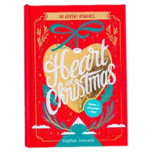 (red)A Heart for Christmas Advent Romance, Christmas Love Story Advent, Romance Advent Book, Open a Chapter a Day
