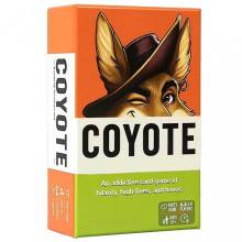 Coyote Party Game, Coyote Party Card Game, Fast-Paced Bluffing Card Game for Family Game Night 3-8 Players