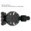 Multifunctional Stroller Cup Holder Black Green 8.5cm | 360 Rotation 11