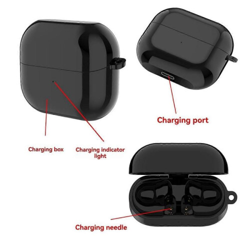 Galaxy Buds3 Pro Wireless Charging Case Headset Charging Compartment Replacement Earphone Charger 1