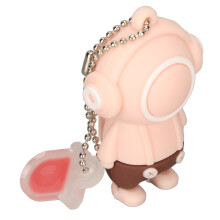 Helles Orange Cartoon USB-Stick 64GB Hochgeschwindigkeit USB 2.0 Plug & Play